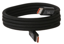 USB-C til USB-C magnetisk kabel 1 meter sort